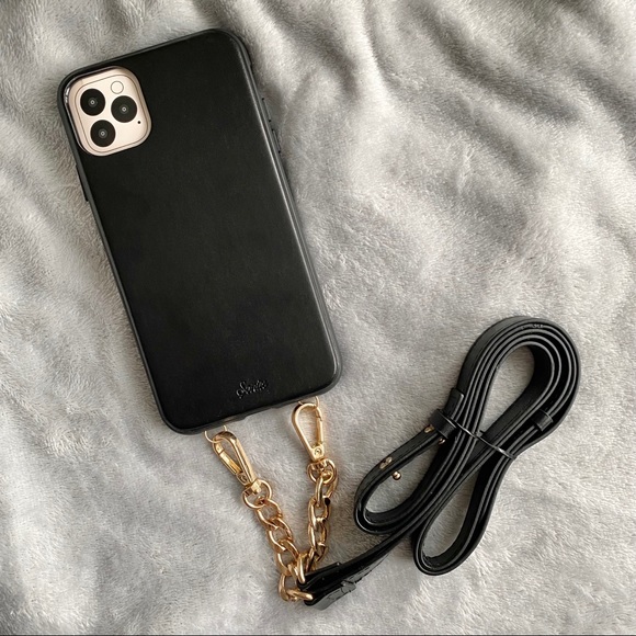 Black Crossbody IPhone Case | Iphone 11 Pro - Picture 1 of 7